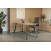 PLTADJDFCHAR - STRUXTURE TABLE FRAME - DESK - Charcoal