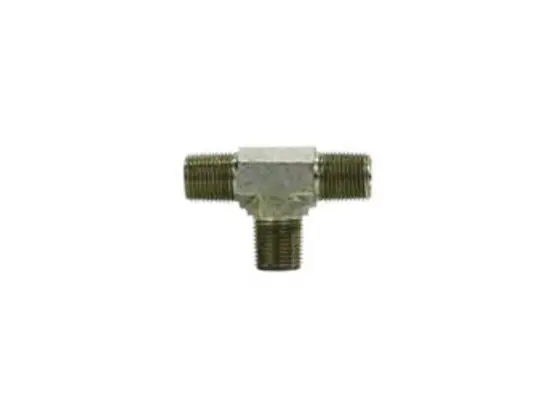 Tee, 1/2 in MPT x 1/2 in MPT x 1/2 in MPT, Steel