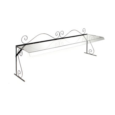 Cal-Mil 710-6 72"W Glacier Buffet Sneezeguard