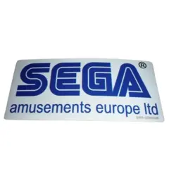 DECAL SEGA BACK HEAD REST SR3