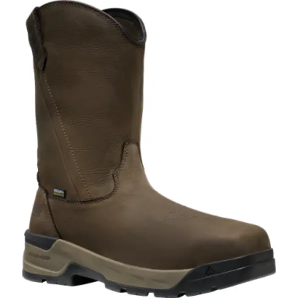 KEEN 1031456 - Flatland CSA Pull On WP Boot - Dark Brown/Black