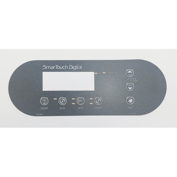 ACC LX2020 7-Button Topside Overlay 80-LX2020-OL