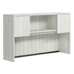CLAHU3001- Hutch with 2 Laminate Doors- Silver Birch