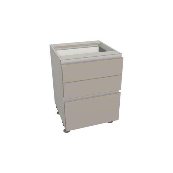 Capri Gola Base 3 Drawers 24" x 34.5" x 23.75"