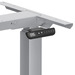PLTEAB4872E3S2MWF24 DELUXE Height Adjustable Table Base - Silver
