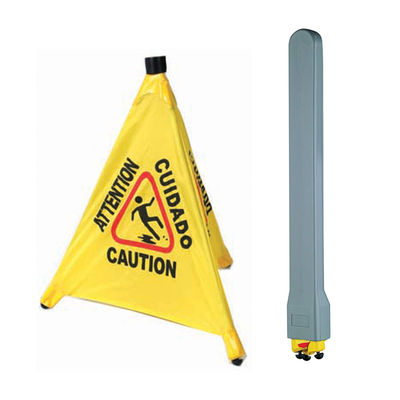 Winco CSF-SET Includes: Pop-Up Caution Cone (Csf-4) & Wall-Mount