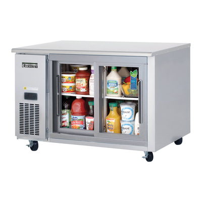 Everest ETGSR2 Undercounter Worktop Refrigerator 2 Doors, 115v, NSF - 13.0 cu. ft.