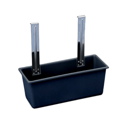Vollrath 97290 Silver Bin for Bussing Cart