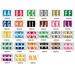 Original COL'R'TAB® Alpha 12030 Label Rolls and Kit