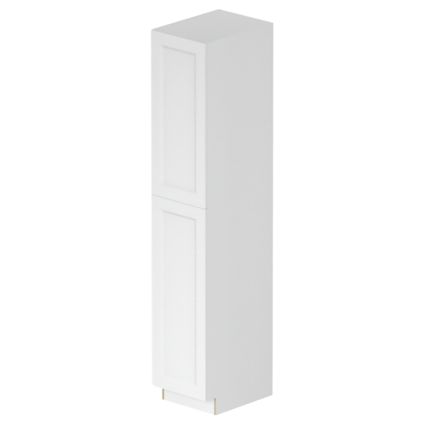 Vail Pure White Box  Utility Cabinet Kit - 18” X 84”H X 24”D