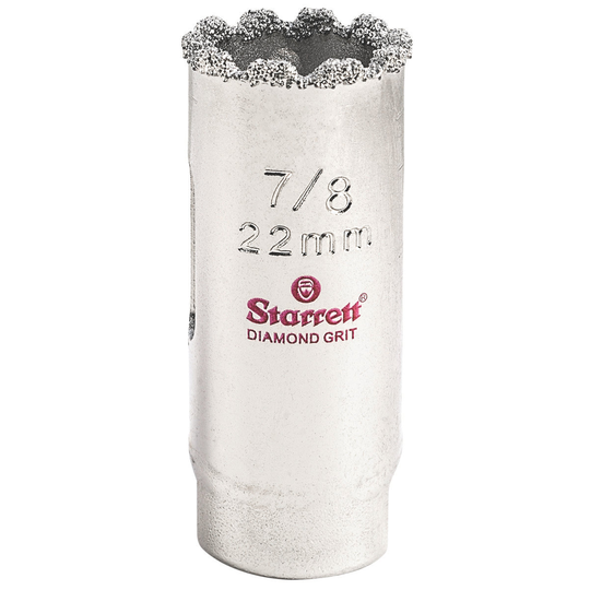 STARRETT KD0078-N 7/8'' (22mm) Diamond Grit Hole Saw