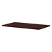 PLT2442 24" x 42" RECTANGULAR TOP - Mahogany