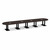 20' Classic Racetrack Conference Table with Palmer Base - Espresso Top, Black Base