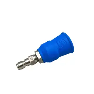 MTM Hydro Acqualine Nozzle with Guard, Size 7.5, 25° Spray Pattern, 1/4" SS Plug