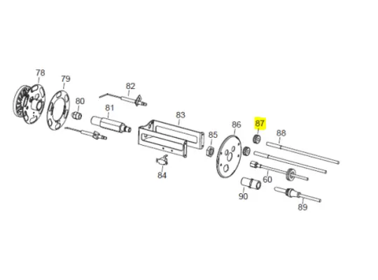 Veloci Heater Replacement Cable protection 7mm - 12 mm