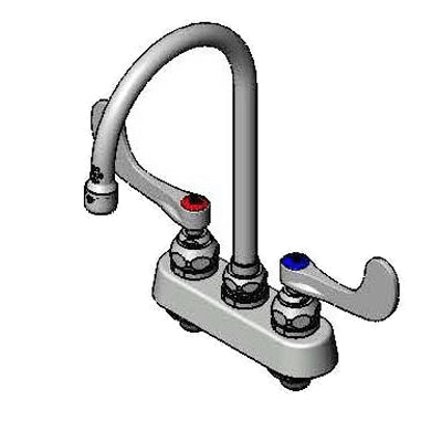 T&S Brass B-1141-04 Faucet Workboard Deck Mount