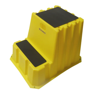 Step Stool - Industrial - Nestable - 2 Step - 24" Height - 500 lb Capacity