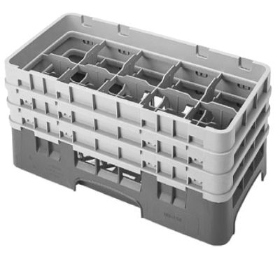 Cambro 10HS638184 Camrack Glass Rack with 3 Extenders