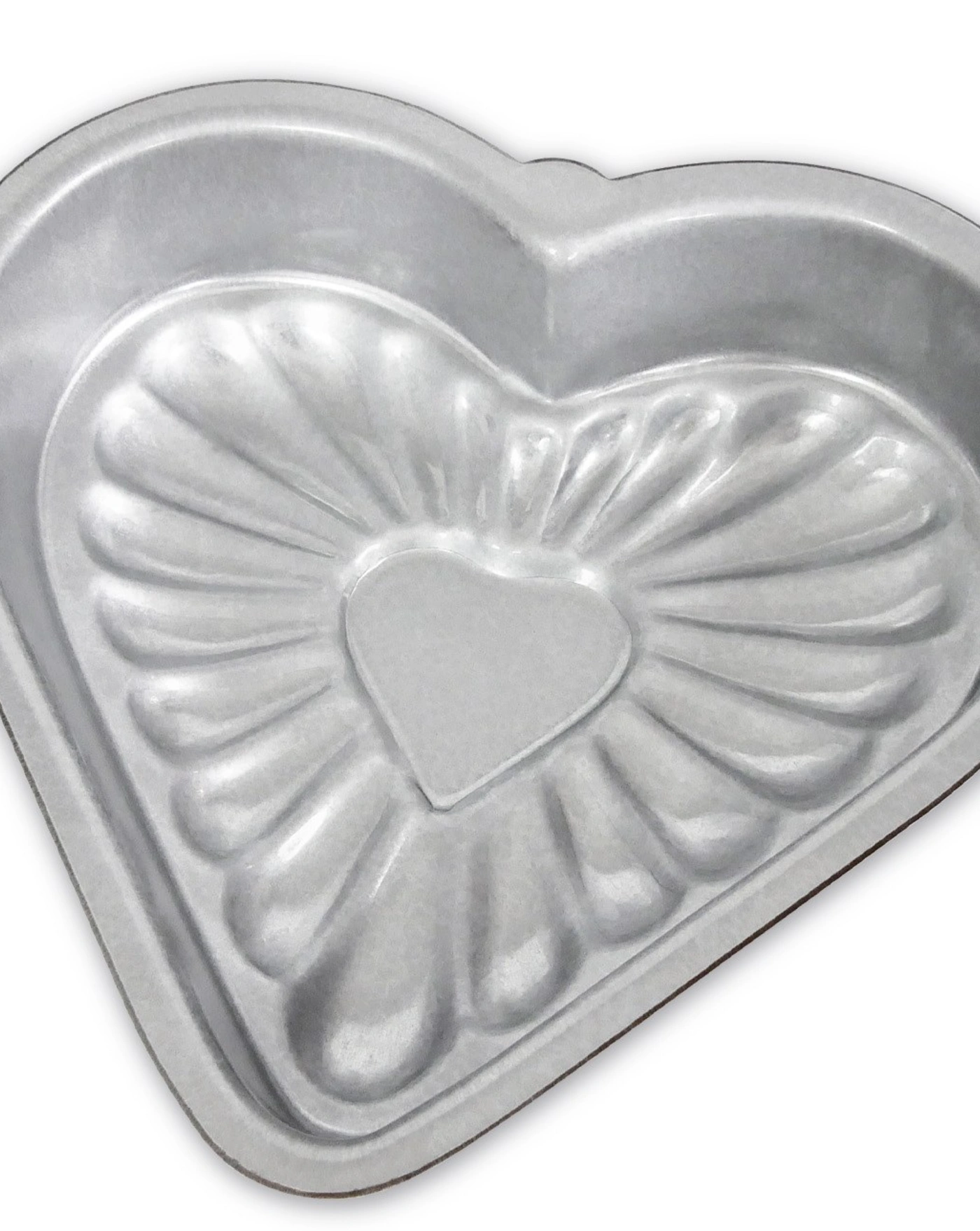 Fancy Heart Cake Pan (top) - USA Pan