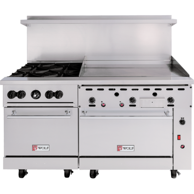 Wolf Range C48S-2B36G Challenger Xl Restaurant Range 48"