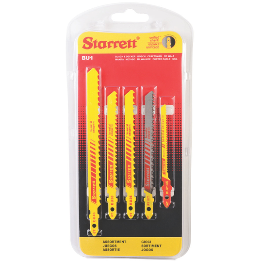 STARRETT BU1 Wood Assortment (5 pcs.)