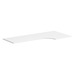 PLT723624R 72" CORNER EXTENSION WORK SURFACE TOP: RIGHT- WHITE