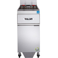 Vulcan 1ER50A 50 Lb Electric Fryer, Analog Control