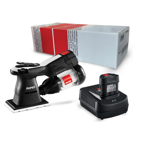 IBRIDrandom orbital sander Ø125mm HSR73 + charger +2 battery pack +green tech filter