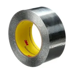 3M 425 2.5" X 60 YARD 4.6 MIL ALUMINUM FOIL TAPE, 12 RL/CS