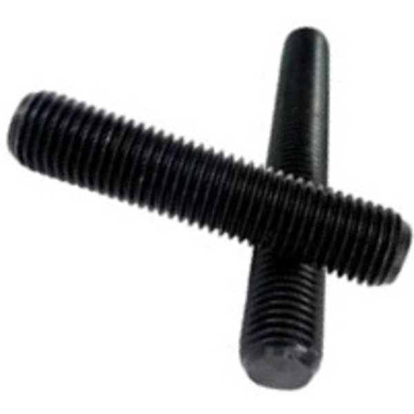 9/16" - 12 X 4" FULLY THREADED STRAIGHT ROD SAE J429 GR 8 PLAIN