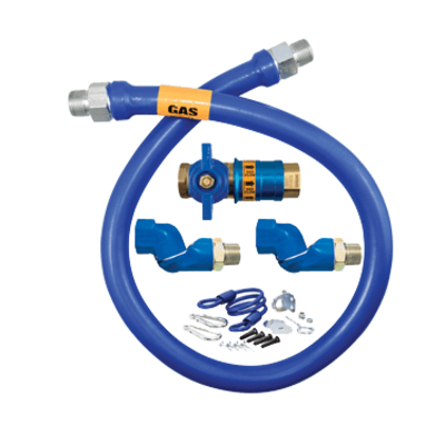 Dormont Manufacturing 1675KITCF2S24 Dormont Blue Hose Moveable Gas Connector Kit 3/4" Dia.