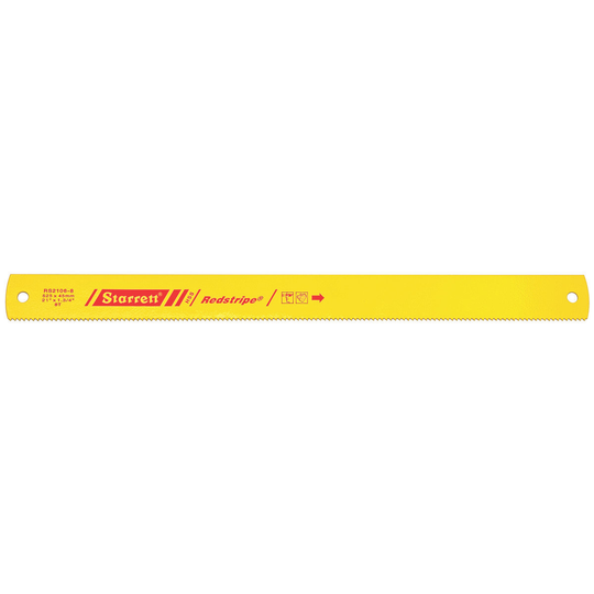 STARRETT RS2106-8 21 x 1-3/4 x .088 x 6T, Redstripe Power Hacksaw Blade