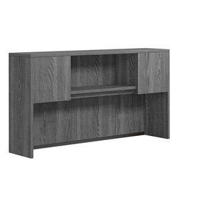 CLAHU2001- Hutch with 2 Laminate Doors- Newport Gray