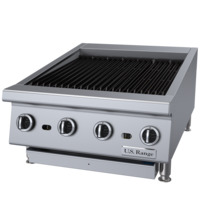 Garland UTBG24-NR24 Heavy Duty 24" Fixed Grate Countertop Charbroiler