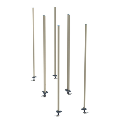 Metro lbTAQ3 Metromax Q Double Deep Qwiktrak Intermediate Unit Kit Hardware