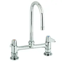 T&S Brass 5F-8DLX05 Equip Faucet 8" Center | Cook's Direct