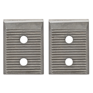 STARRETT PT01932-1 Carbide Tipped Jaws, Pair, 7"