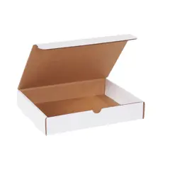 11.125 X 8.75 X 2" WHITE CORRUGATED MAILER, ECT32B, 50/BD  M1182