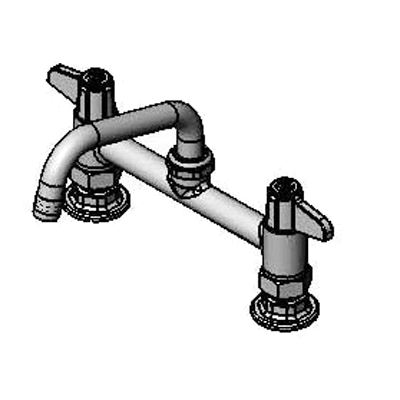 T&S Brass 5F-8DLX06 Equip Faucet 8" Centers