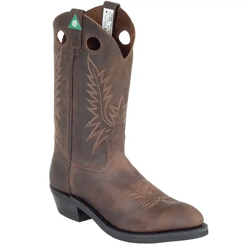 CANADA WEST 5291- Men's 3E Copper Crazy Horse CSA 12" Boot - Brown