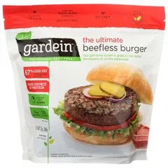 SOY VEG BEEFLESS BURGERS | 8/12 OZ