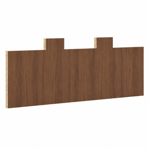 PL36MOD1 -MODESTY PANEL FOR 8' TOPS (3 CUTOUTS) - Modern Walnut