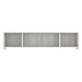 PL2044OH 71" WALL MOUNT OPEN HUTCH- SILVER BIRCH