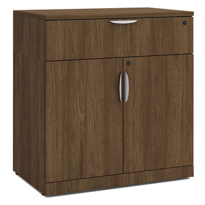 CLAST1022N, PL272 and PL113 DOUBLE DOOR CABINET - Modern Walnut