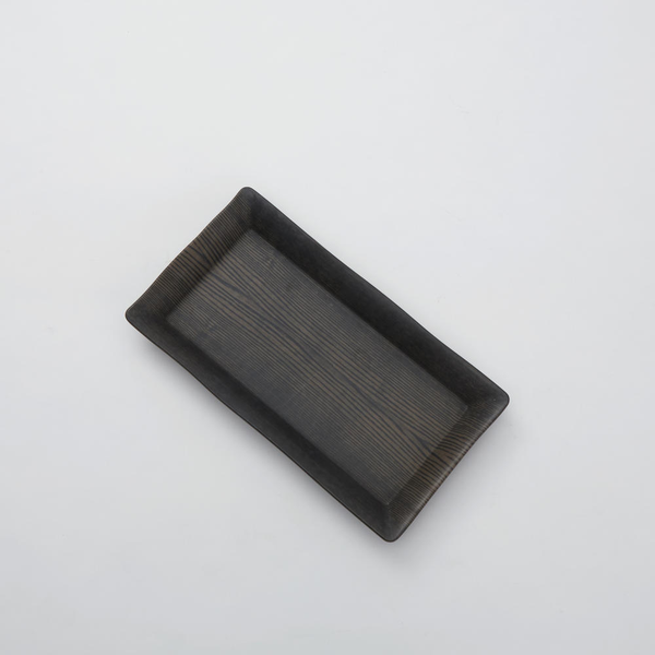 Rectangular Walnut Melamine Platters