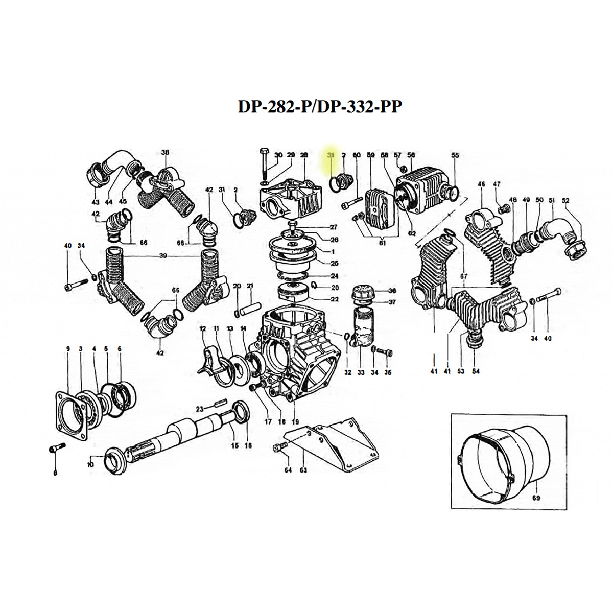CCI CDSJohn Blue 4.5 X 40 Viton ORing for Polypump Millennium Series Pumps