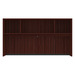 PL140OH 66" OPEN HUTCH- Mahogany