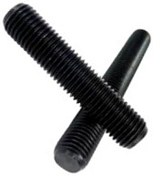 1 3/8" - 8 X 12" FULLY THREADED STRAIGHT ROD SAE J429 GR 8 PLAIN