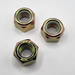 M10 - 1.5 DIN 982 HEX LOCK NUT NYLON INSERT CLASS 8 ZINC YELLOW