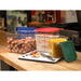 Carlisle 1195107 StorPlus Clear 4 qt Square Food Storage Contain